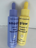 SET DAY/NIGHT RETINOL VITAMINA C FACE N BODY OIL SERUM