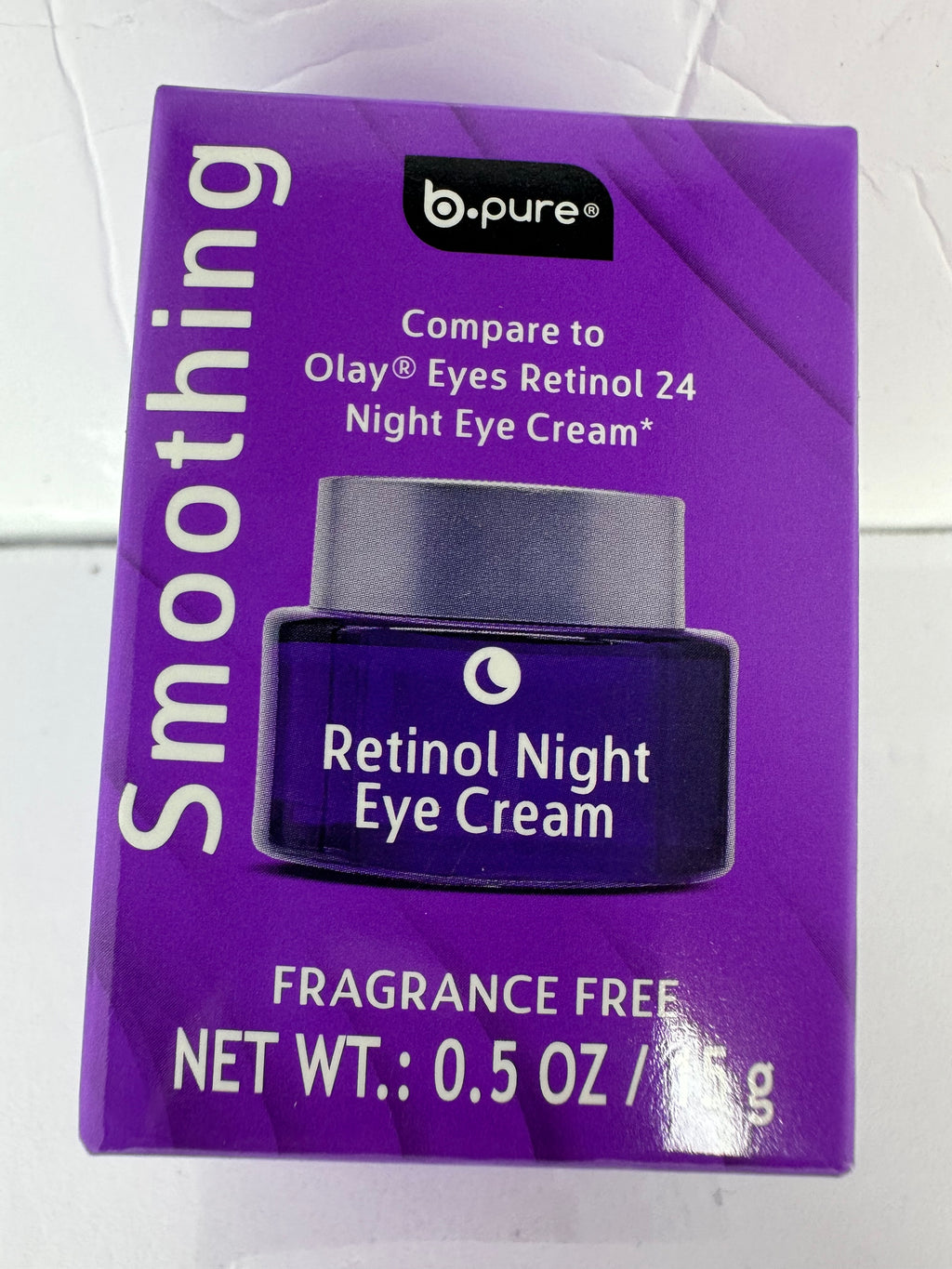 B.pure smoothing retinol night moisturizer