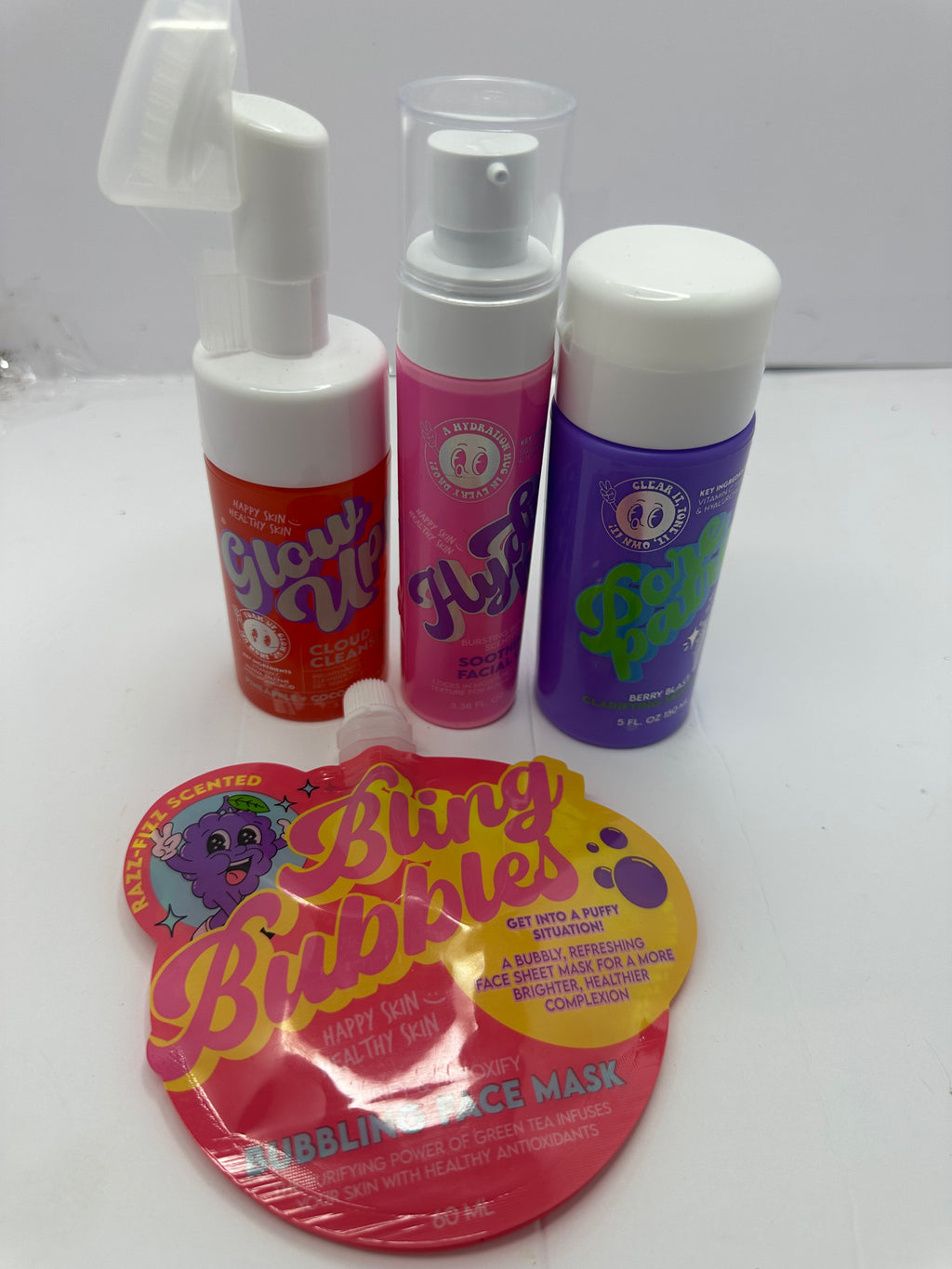 SET GLOW UP HEALTHY SKIN HAPPY SKIN