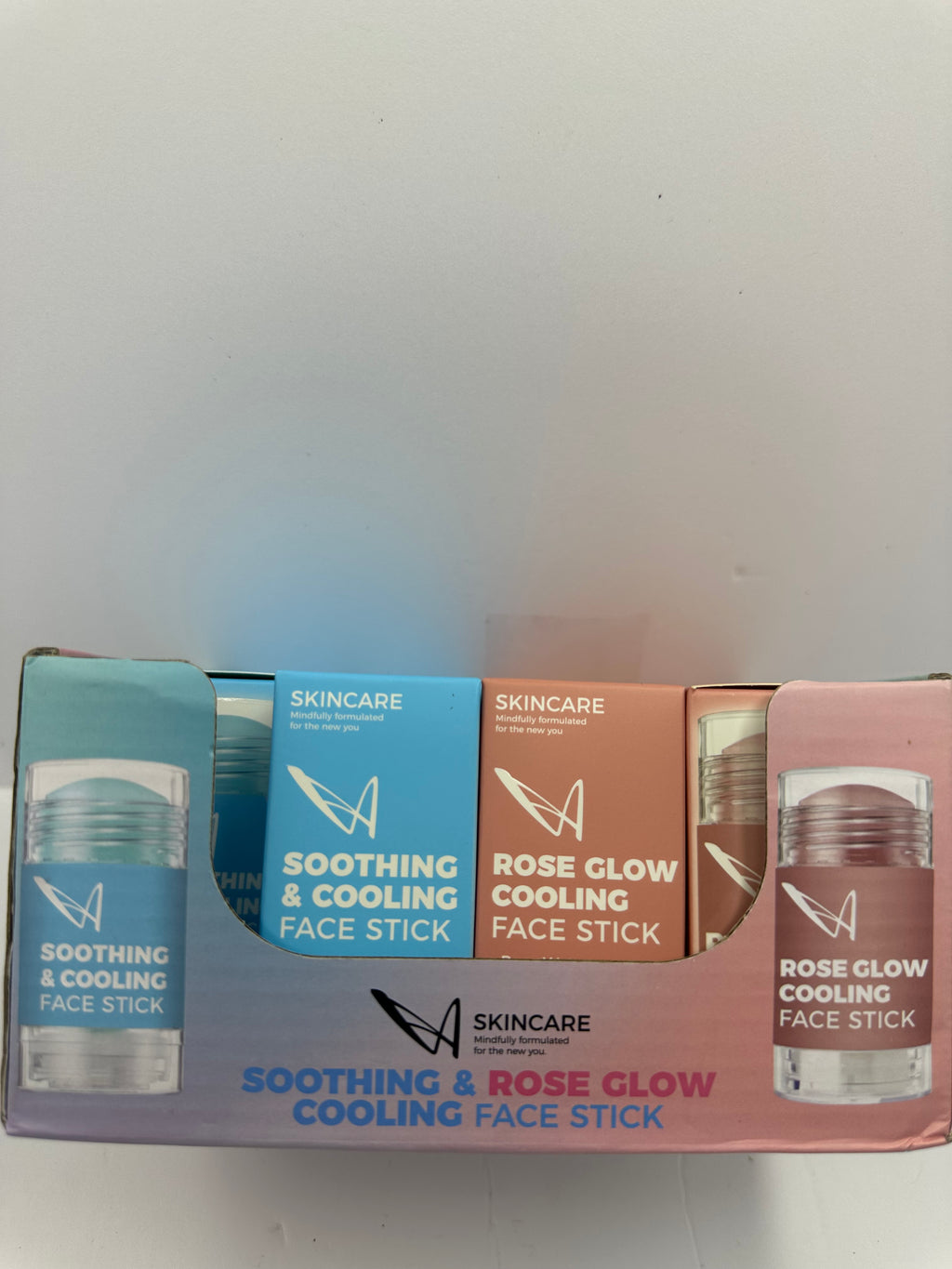 DUO SKINCARE SOOTHING N ROSE GLOW COOLING FACE STICK