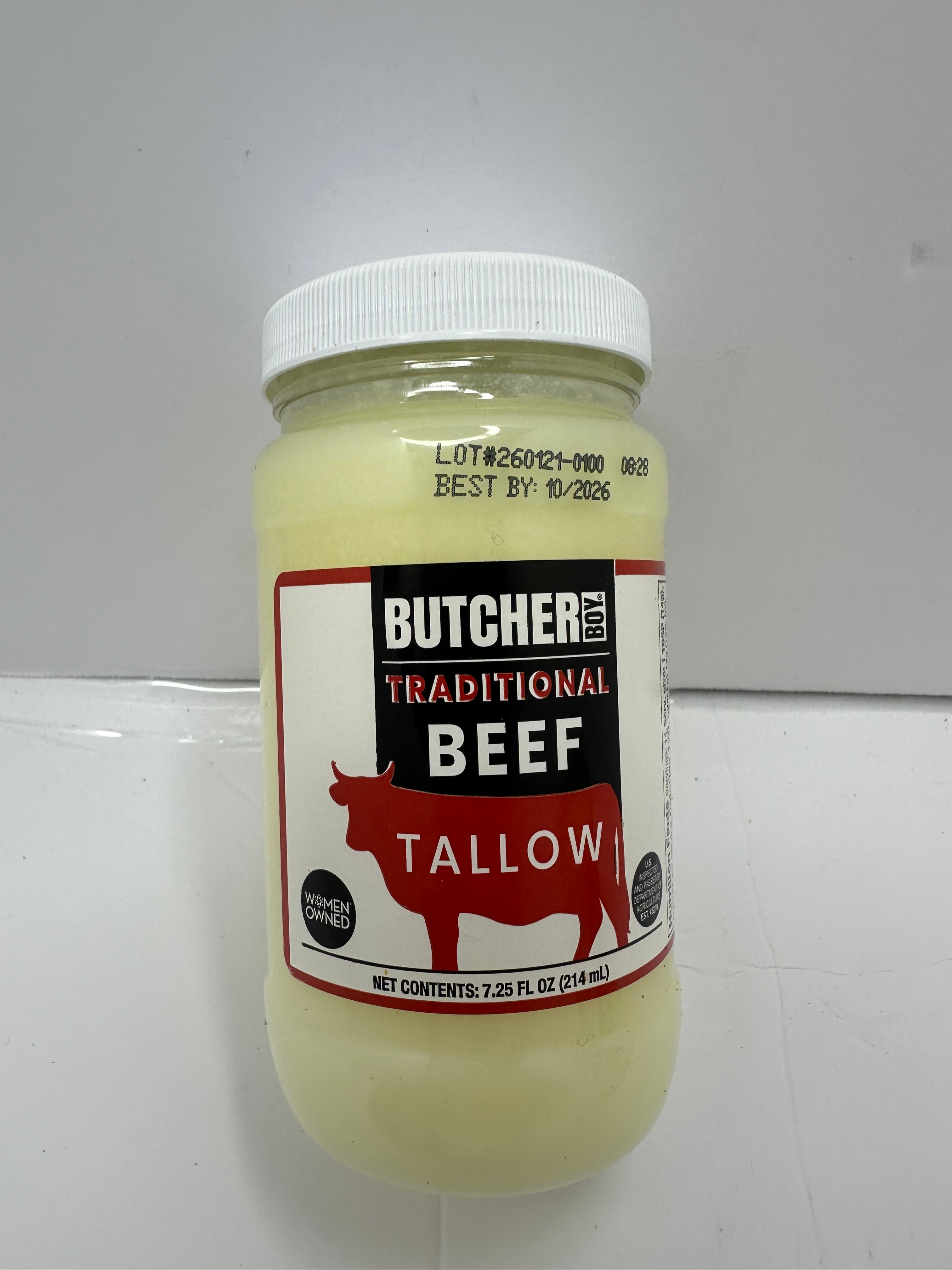BUTCHER TRADITIONAL BEEF TALLOW CEBO DE RES
