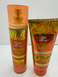 SET PINEAPLE SUNSET SPA LUXURY