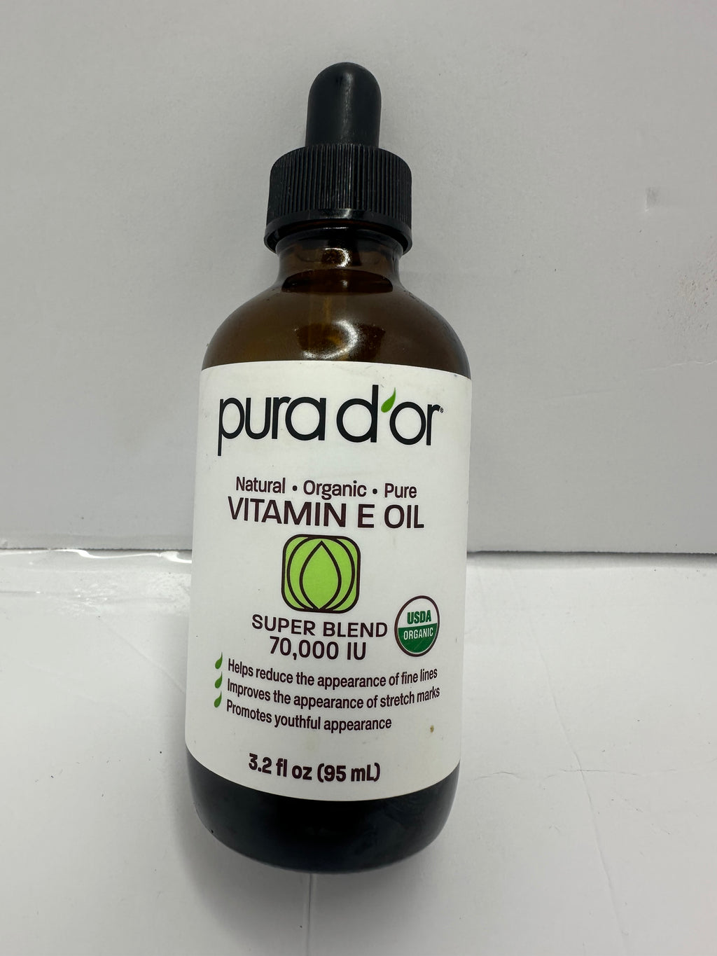 PURADOR ACEITE DE VITAMINA E ORGÁNICO, PURO Y NARURAL