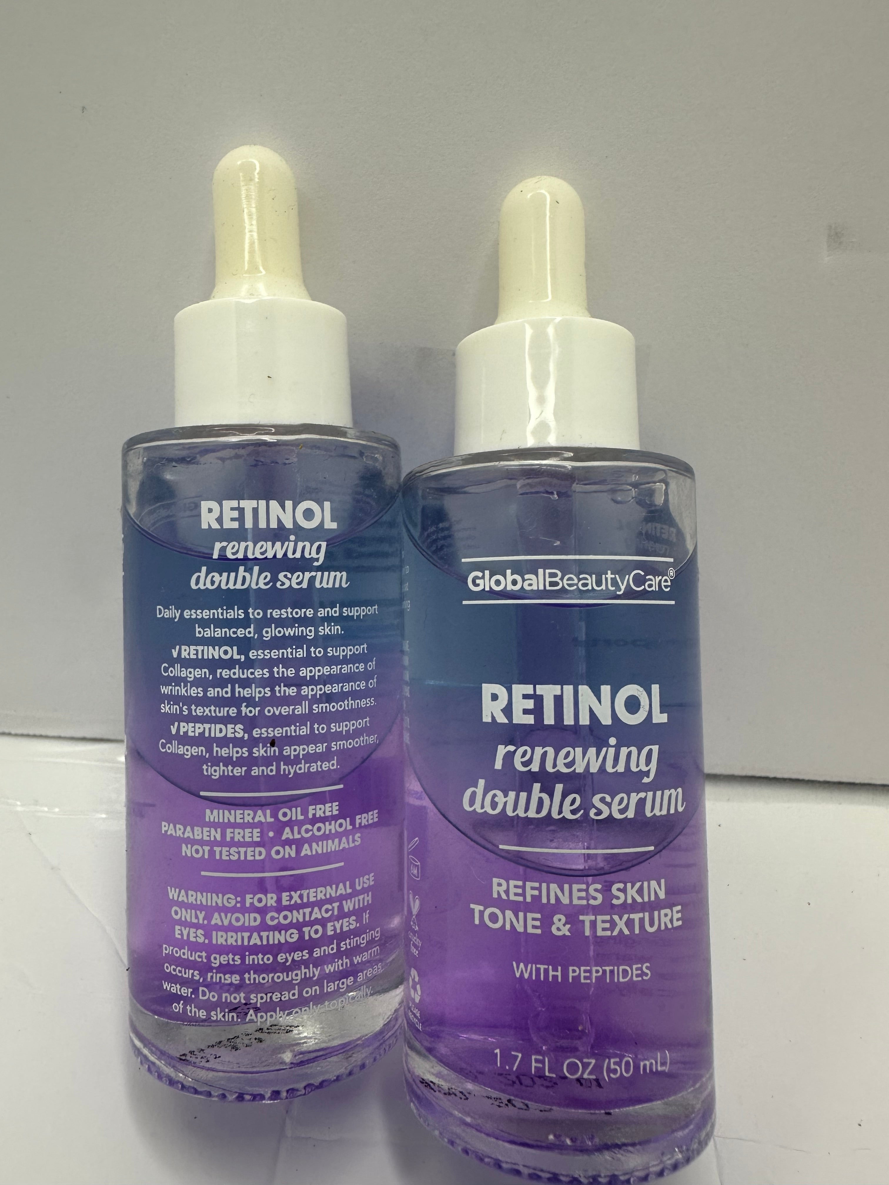 DOBLE SUERO DE RETINOL Y PEDTIDOS GLOBAL BEAUTY CARE