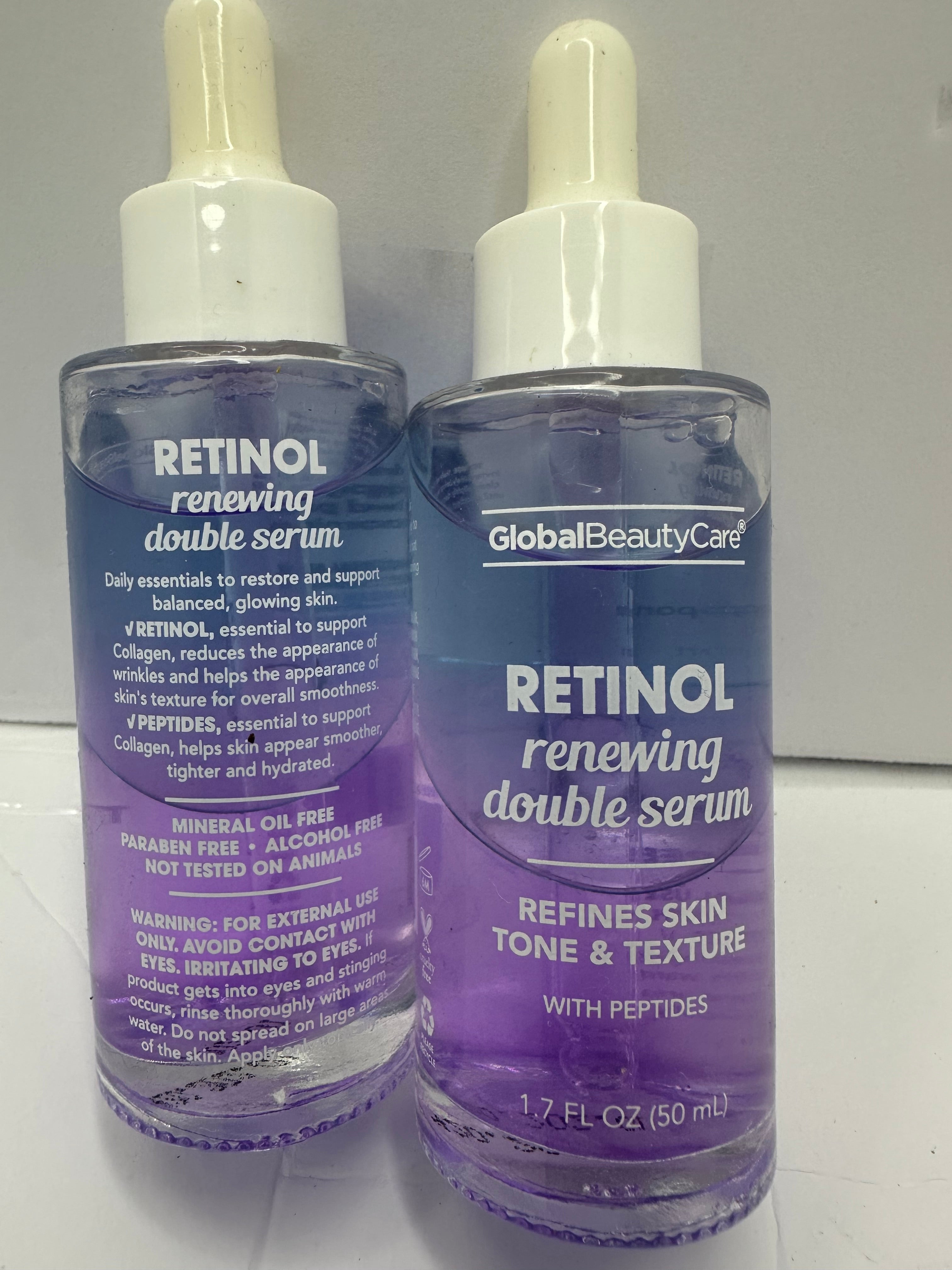 DOBLE SUERO DE RETINOL Y PEDTIDOS GLOBAL BEAUTY CARE