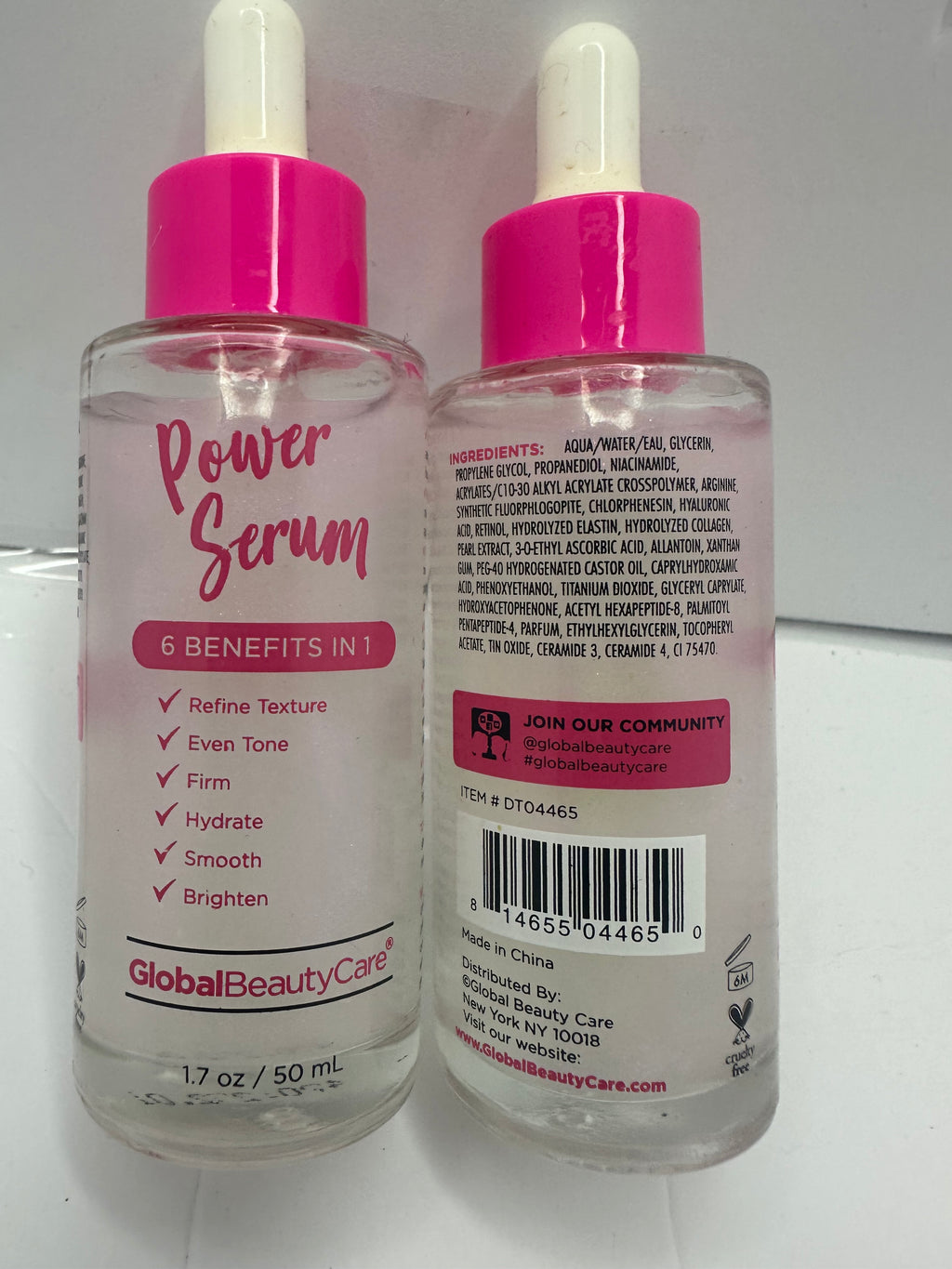 GLOBALBEAUTYCARE POWER SERUM 6 BENEFICIOS EN 1