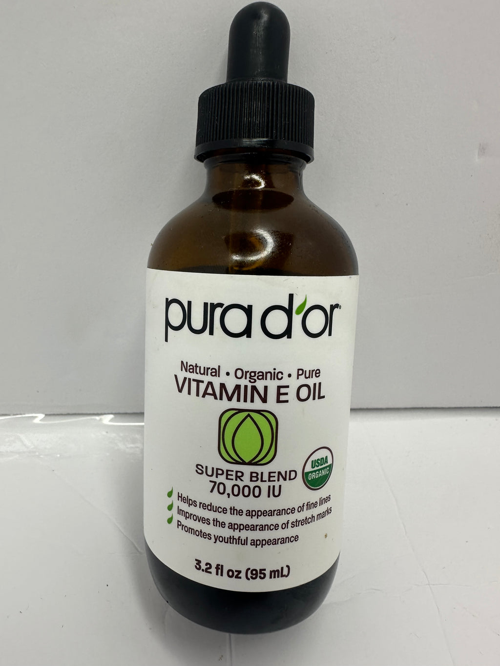 PURADOR ACEITE DE VITAMINA E ORGÁNICO, PURO Y NARURAL