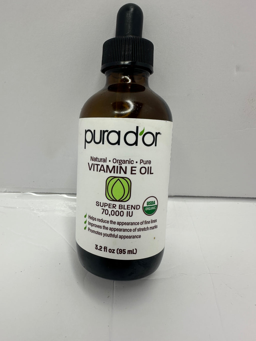 PURADOR ACEITE DE VITAMINA E ORGÁNICO, PURO Y NARURAL
