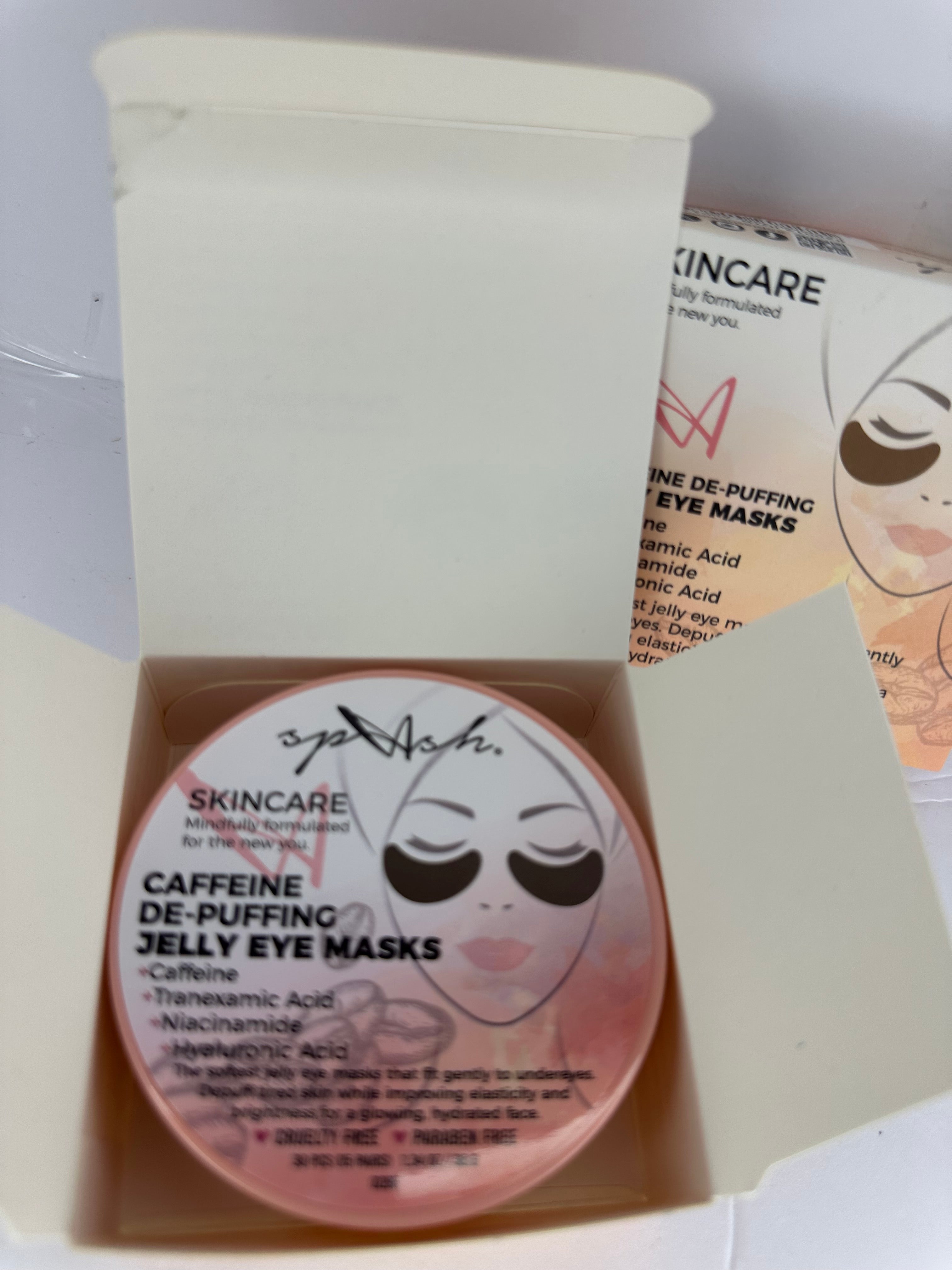 JELLY EYE MASKS VITAMINA C BRIGHTENING