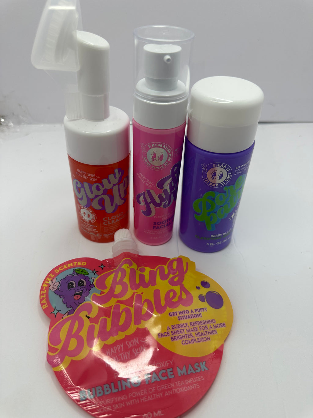 SET GLOW UP HEALTHY SKIN HAPPY SKIN