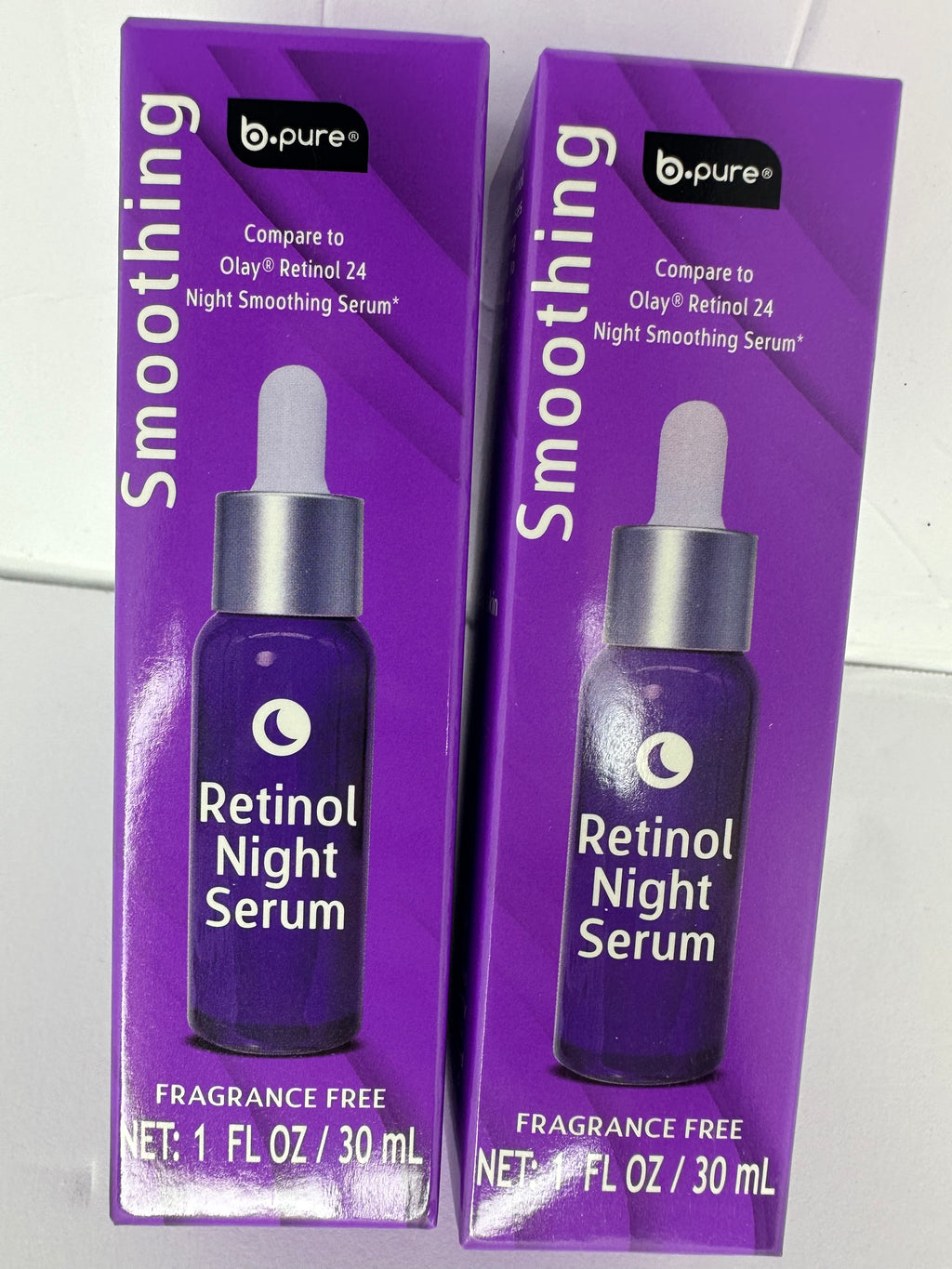B.pure smoothing retinol night moisturizer