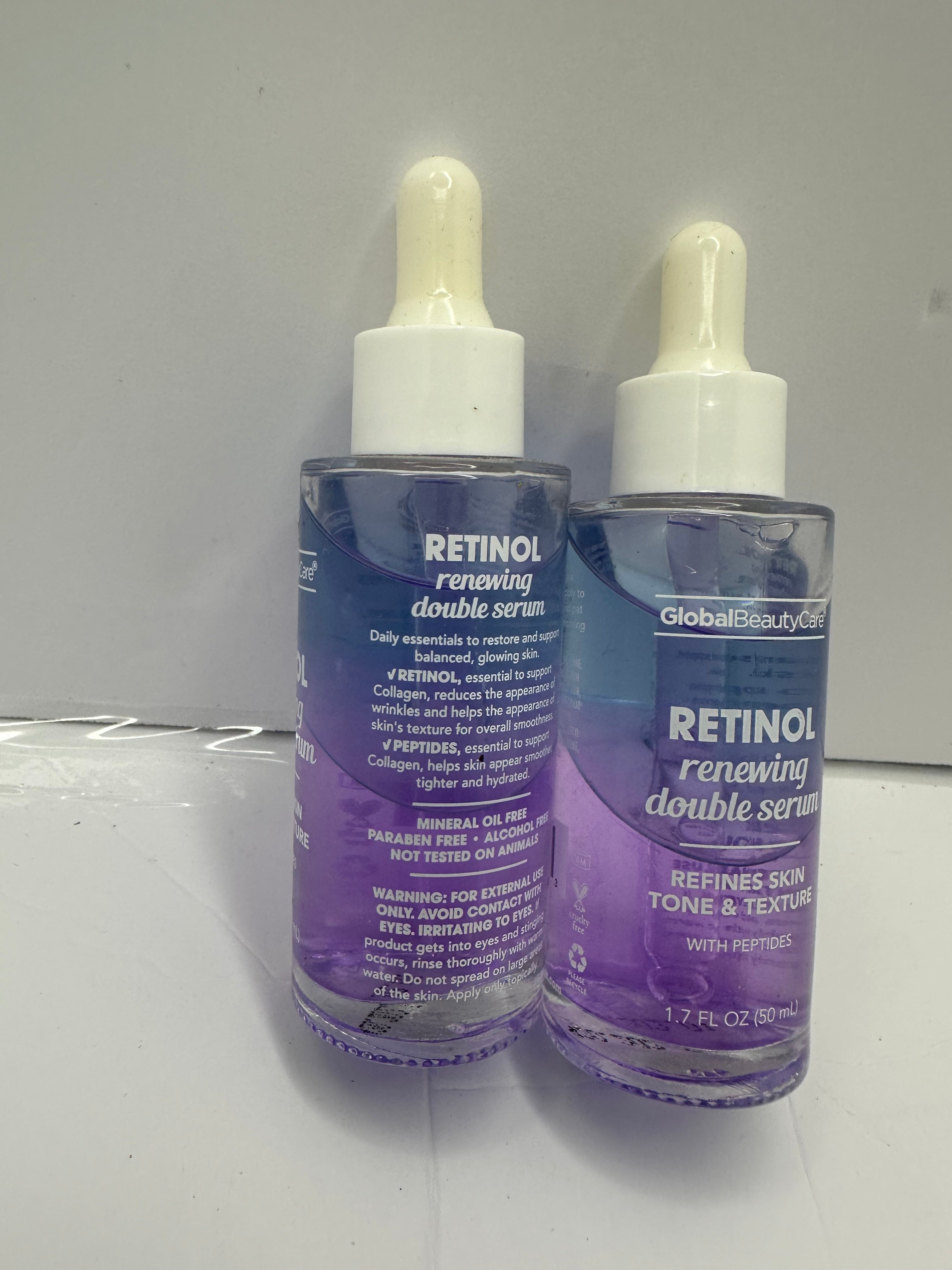 DOBLE SUERO DE RETINOL Y PEDTIDOS GLOBAL BEAUTY CARE