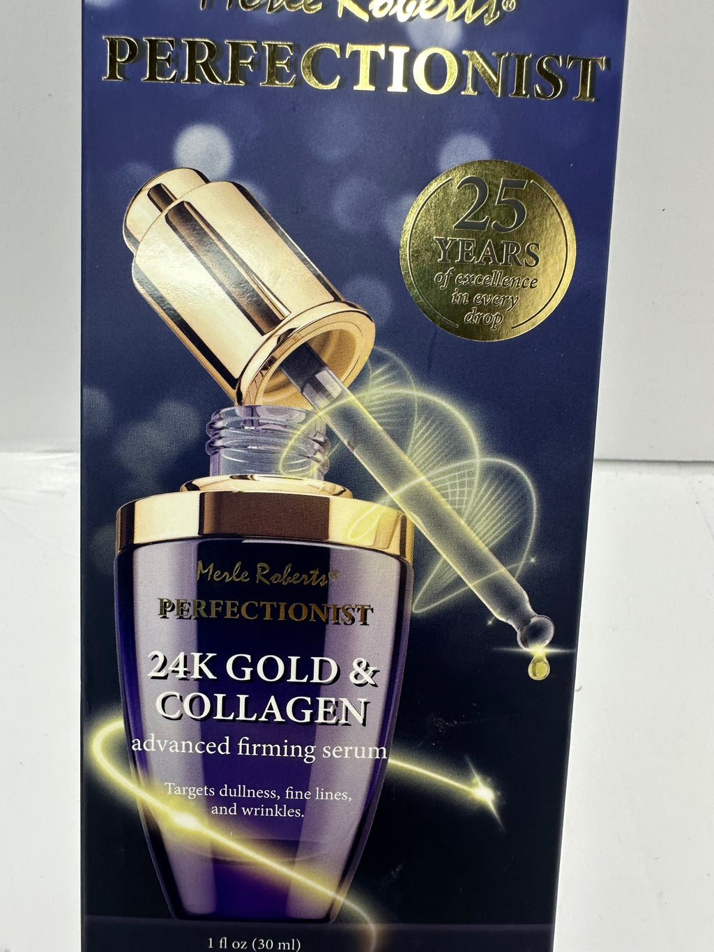 Merle Robert’s 24k gold y collagen