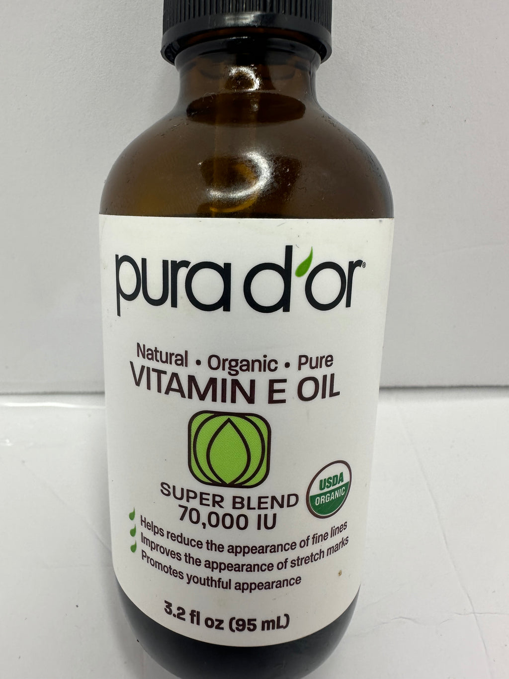 PURADOR ACEITE DE VITAMINA E ORGÁNICO, PURO Y NARURAL