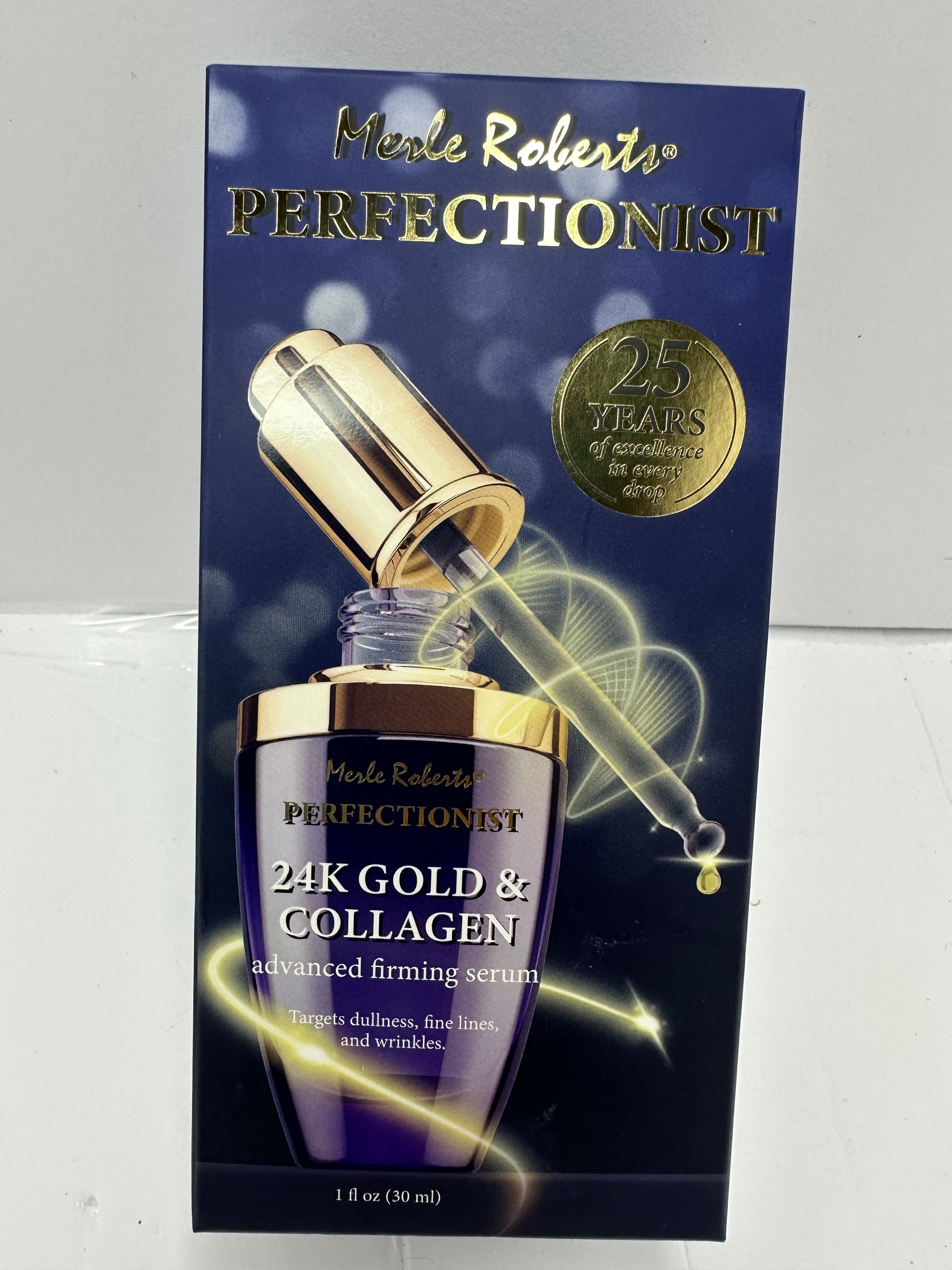 Merle Robert’s 24k gold y collagen