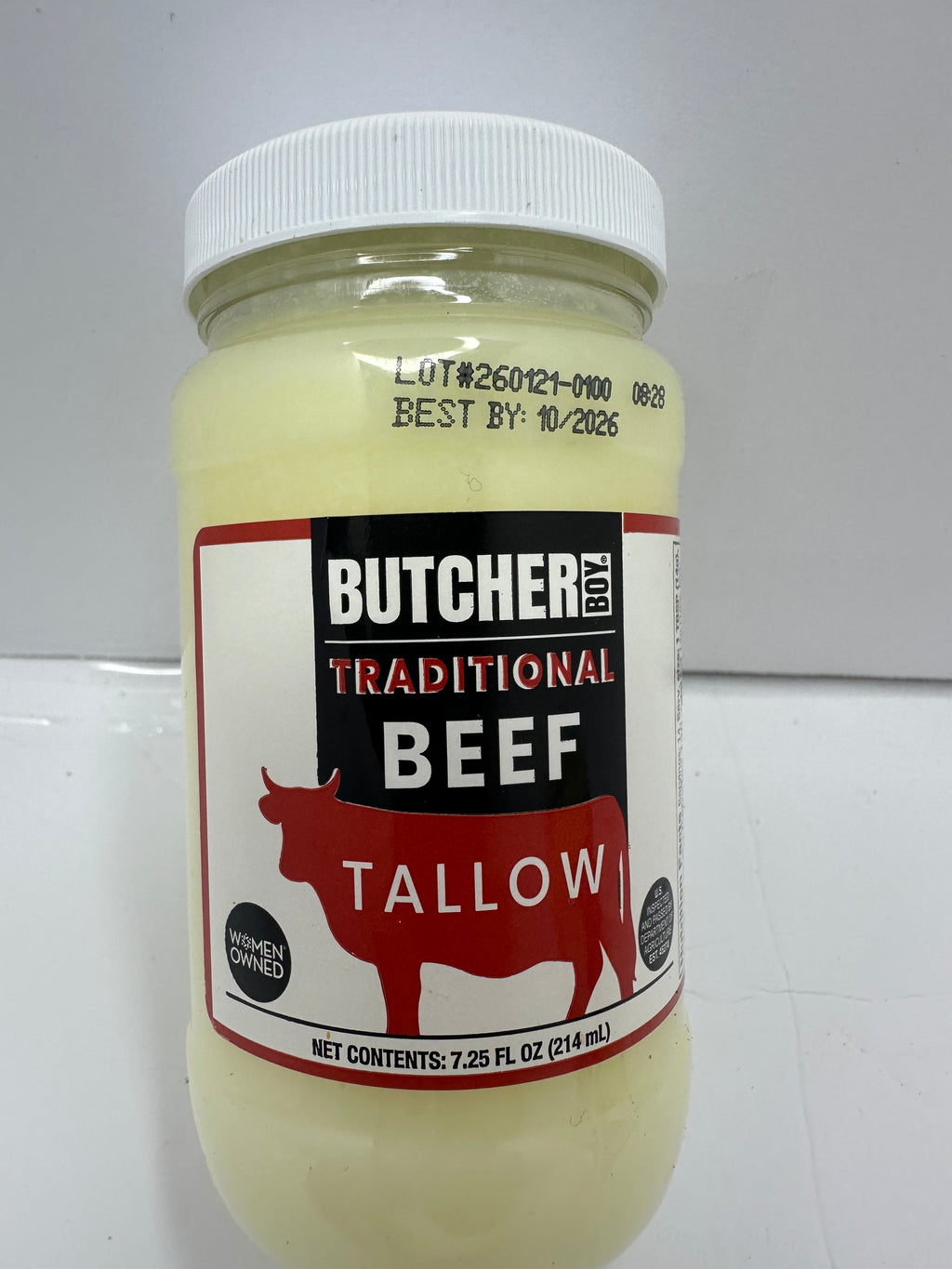 BUTCHER TRADITIONAL BEEF TALLOW CEBO DE RES
