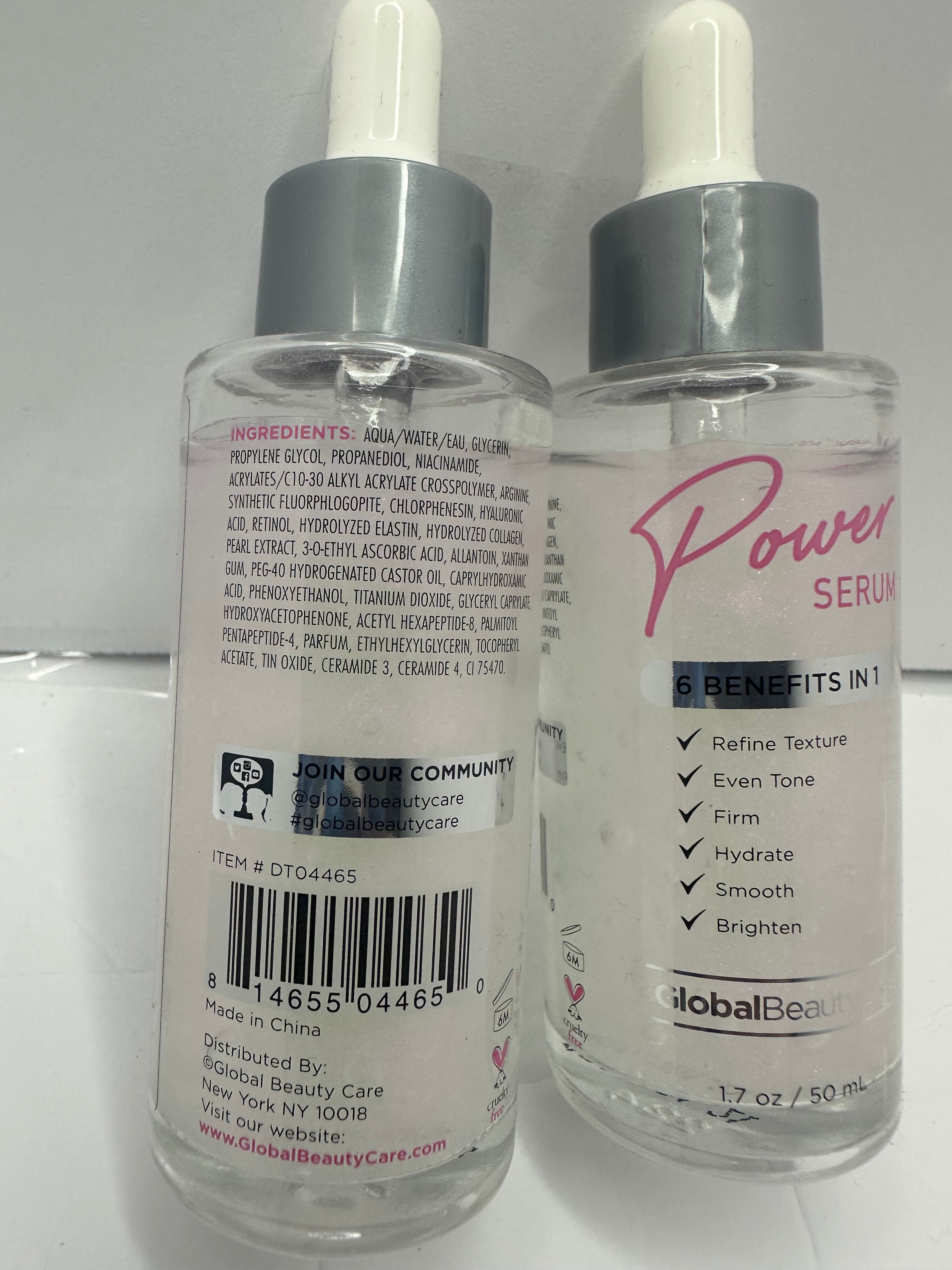 Suero 6beneficios en 1 global beauty care