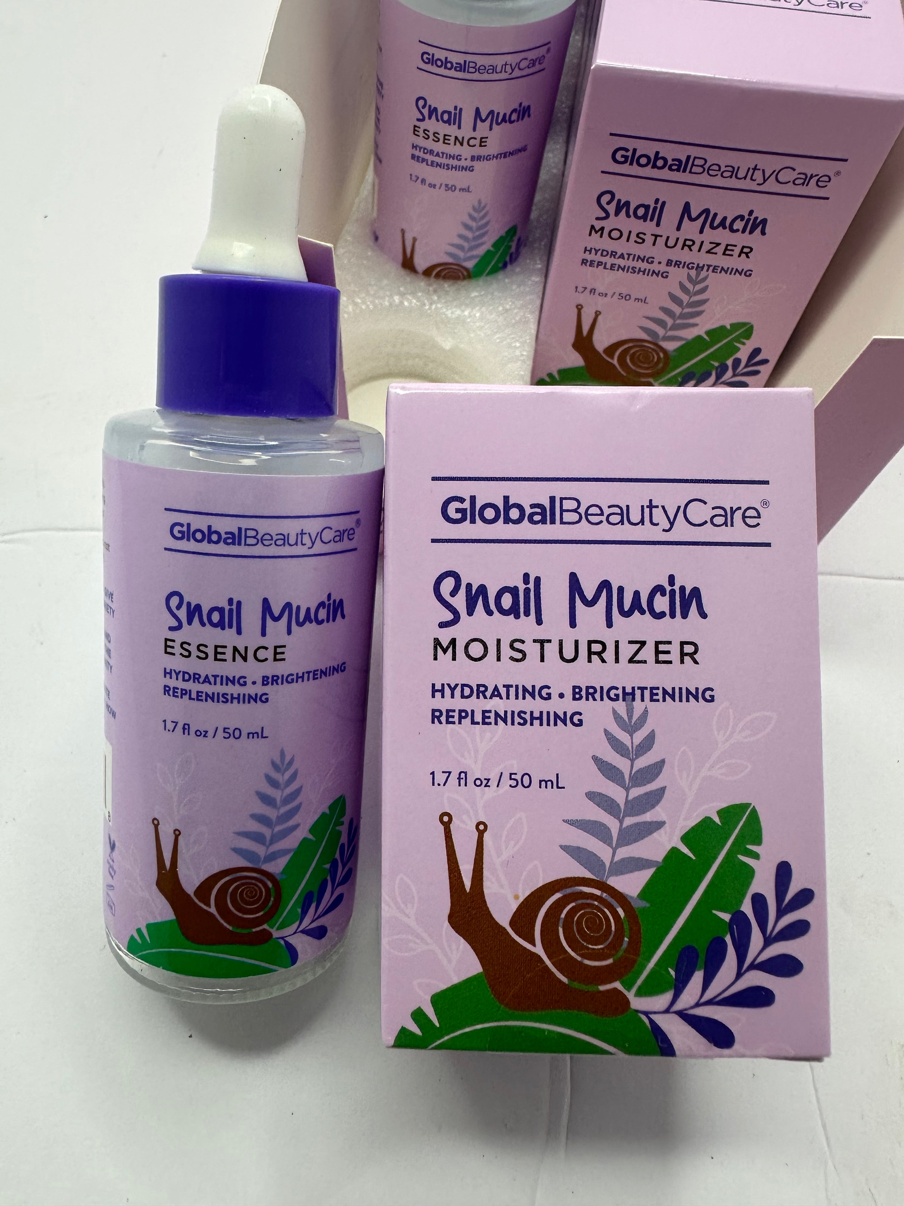 SET BABA DE CARACOL GLOBAL BEAUTY CARE