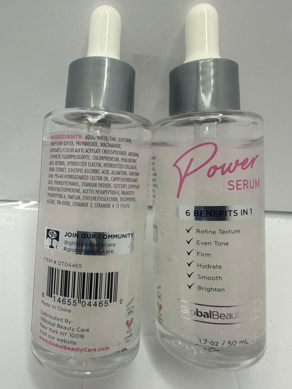Suero 6beneficios en 1 global beauty care